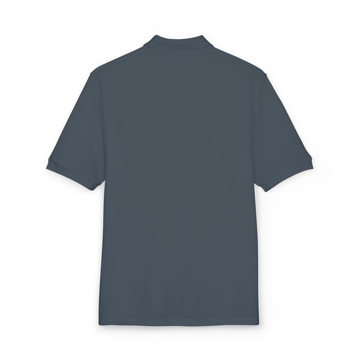 Embroidered 'Caution: Siren' Polo Shirt