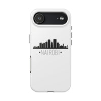 Nairobi Skyline Tough Phone Case — Minimal City Silhouette Protective Cover