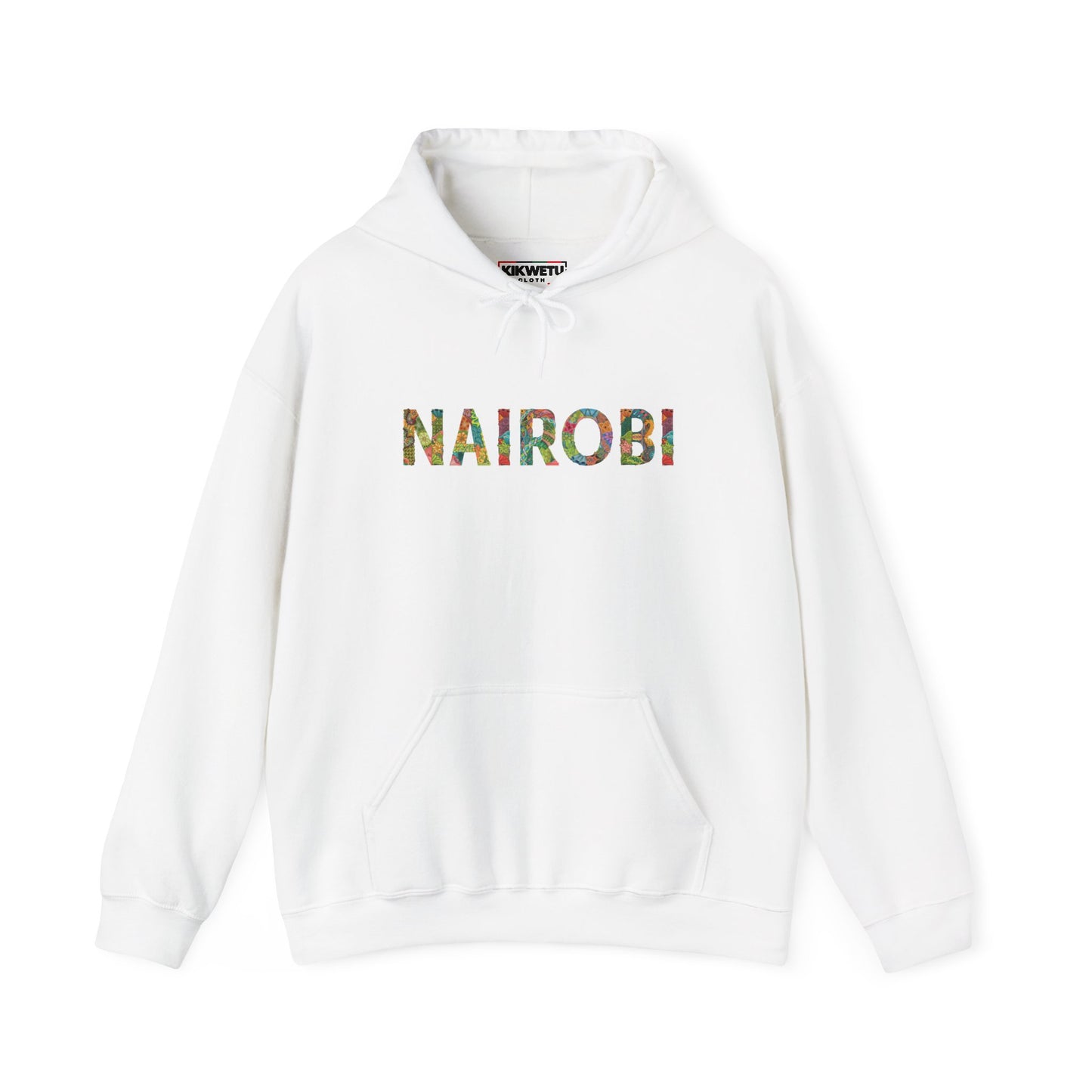 Nairobi Floral Pattern Hoodie – Kenya City Travel Sweatshirt