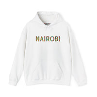 Nairobi Floral Pattern Hoodie – Kenya City Travel Sweatshirt