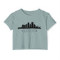 Nairobi Skyline Crop Top — Women's City Skyline Tee