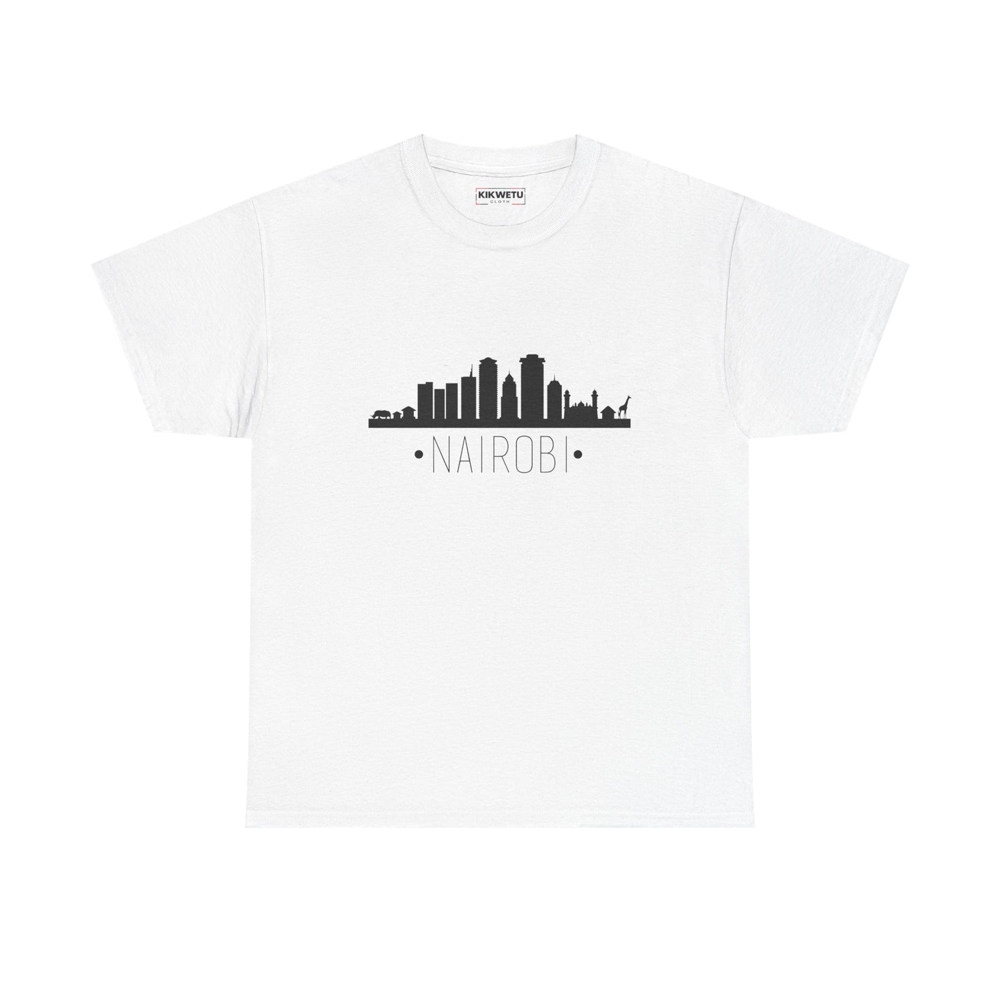 Nairobi Skyline T-Shirt — Minimal Cityscape Tee