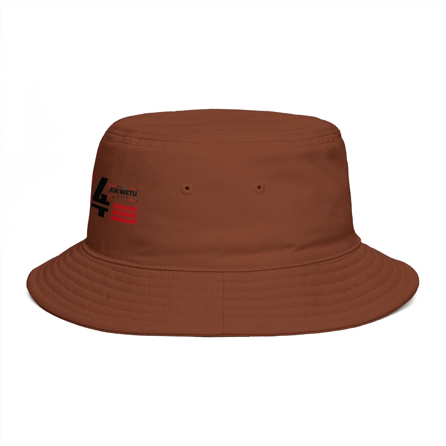 254 Retro Stripe Bucket Hat — Pan-African Colors Streetwear
