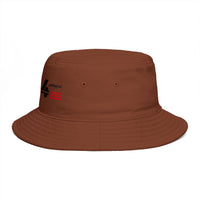 254 Retro Stripe Bucket Hat — Pan-African Colors Streetwear