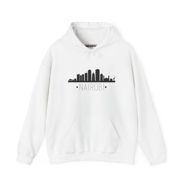 Nairobi Skyline Hoodie — Minimal Cityscape Pullover