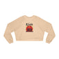 Kenya Sunset Crop Sweatshirt — Women's Cropped Pullover