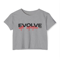 Evolve With Intention Crop Top