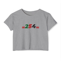 Women's 254 Crop Top — Kenyan Pride Festival Tee