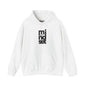 Mindset Vertical Logo Hoodie — Minimal Motivational Hooded Sweatshirt