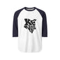 Kenya Map Raglan Shirt - Bold Typographic Kenya Baseball Tee