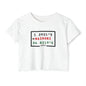 Nairobi Coordinates Crop Top — Women’s Festival Tee