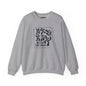 Crewneck Sweatshirt — Ni God kila wakati Black Tree Design