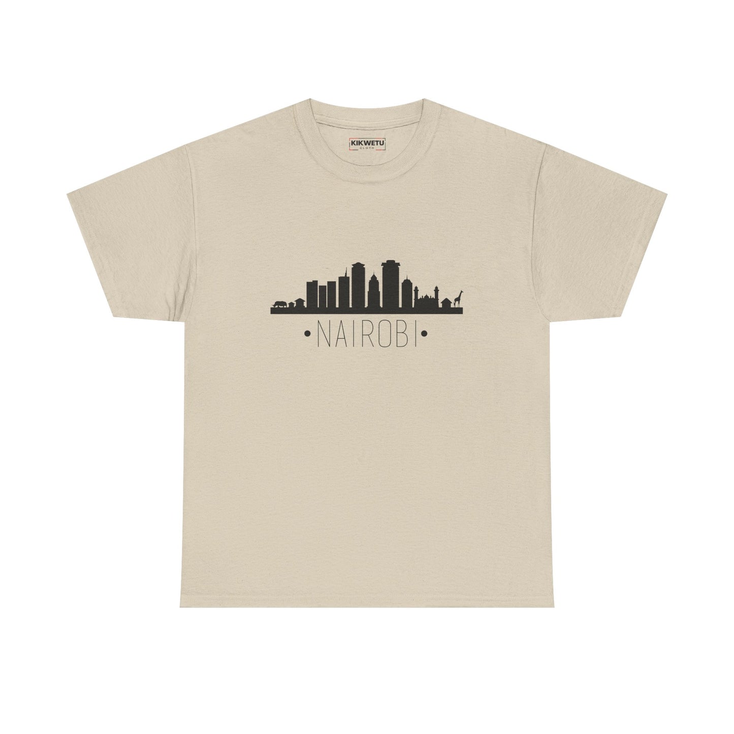 Nairobi Skyline T-Shirt — Minimal Cityscape Tee