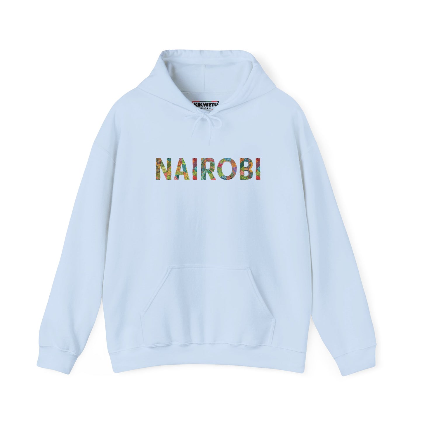 Nairobi Floral Pattern Hoodie – Kenya City Travel Sweatshirt