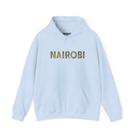 Nairobi Floral Pattern Hoodie – Kenya City Travel Sweatshirt