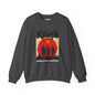 Kenya Safari Crewneck Sweatshirt — African Sunset Masai Design