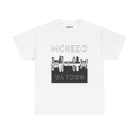 Mchezo Wa Town T-Shirt — Swahili City Skyline Graphic Tee