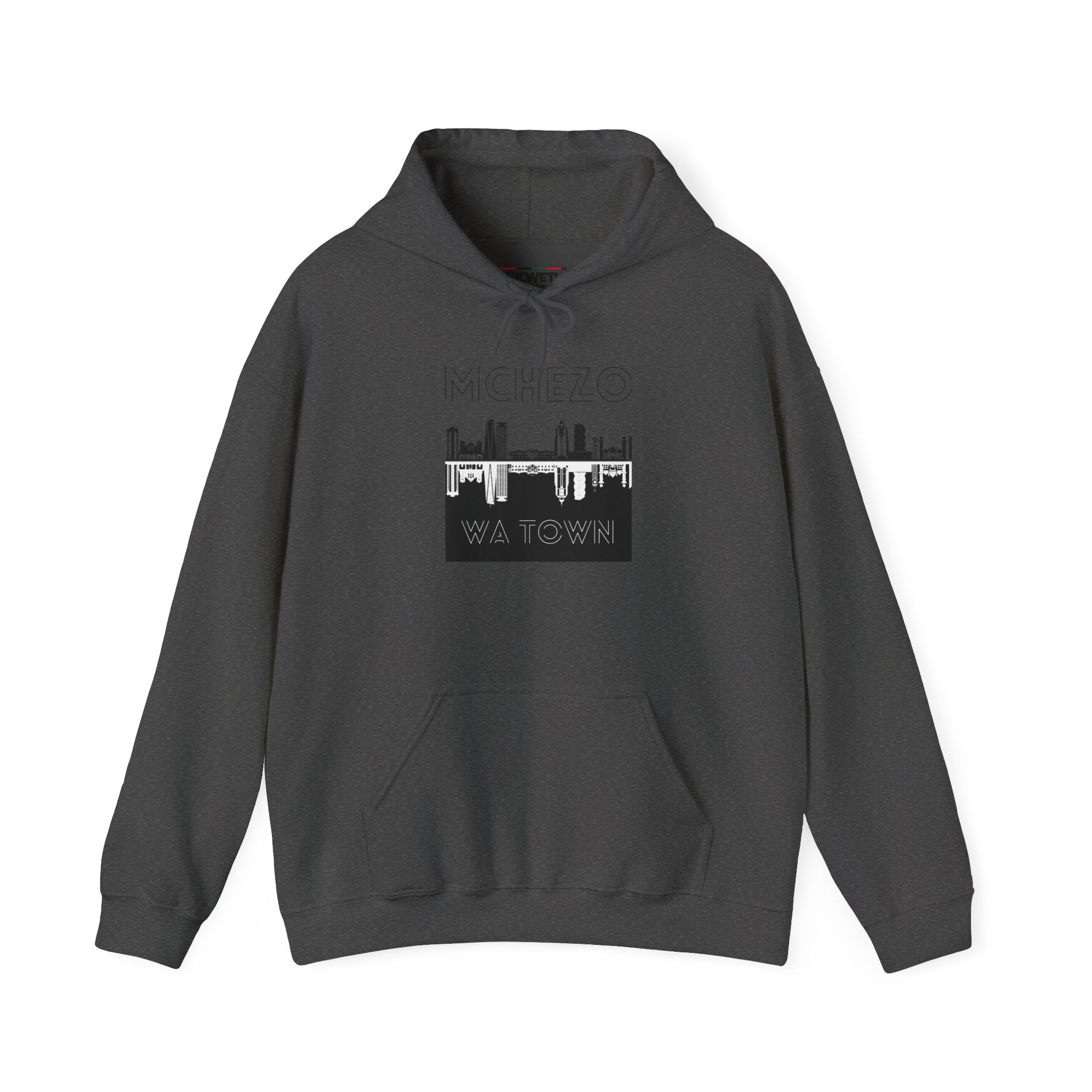 City Skyline Hoodie — 'Skate the City' Graphic Pullover