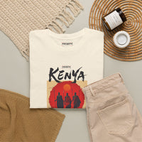 Kenya Sunset Tee — Safari Silhouette Graphic T-Shirt