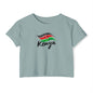 Kenya Flag Crop Top — Women's Festival Country Pride Tee