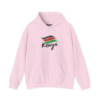 Kenya Flag Hoodie – Patriotic Kenyan Script Pullover