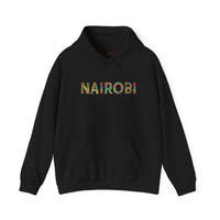 Nairobi Floral Pattern Hoodie – Kenya City Travel Sweatshirt
