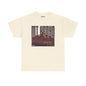 Mountain Graphic Tee – Retro Sunset "Mt Kenya" Coordinates Print