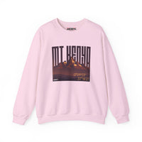 Mt. Kenya Crewneck Sweatshirt — Retro Mountain Graphic with Coordinates