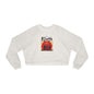 Kenya Sunset Crop Sweatshirt — Women's Cropped Pullover