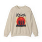 Kenya Safari Crewneck Sweatshirt — African Sunset Masai Design