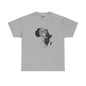 Africa Silhouette Tee with Headwrap Woman – Afrocentric Graphic T-Shirt