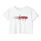 Stay humble Crop Top — Women's Festival Graphic Tee
