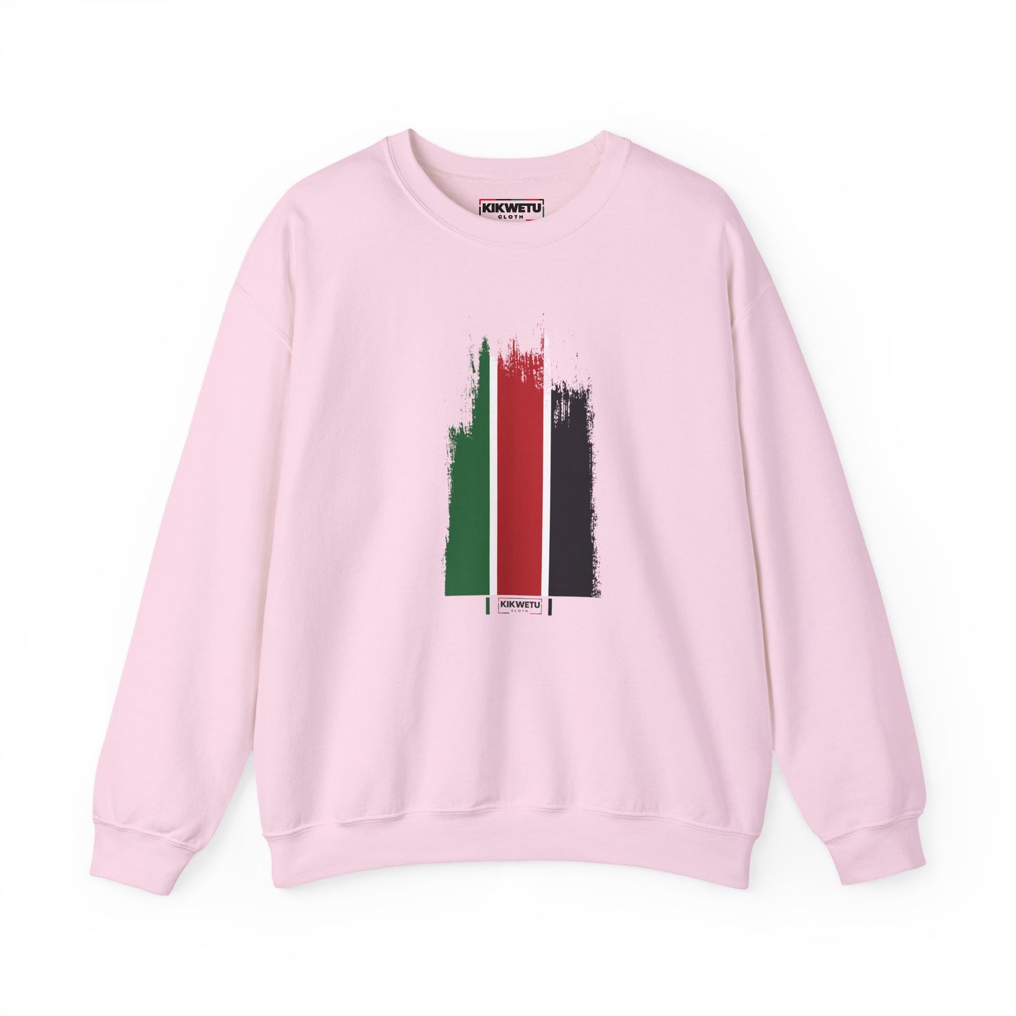 Pan-African Flag Stripe Crewneck Sweatshirt
