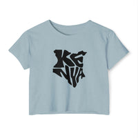 Kenya Map Crop Top — Women's Festival Graphic Tee