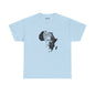 Africa Silhouette Tee with Headwrap Woman – Afrocentric Graphic T-Shirt