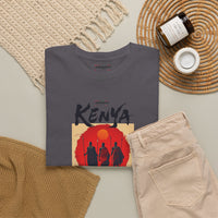 Kenya Sunset Tee — Safari Silhouette Graphic T-Shirt