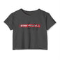 Stay humble Crop Top — Women's Festival Graphic Tee