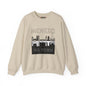 Mchezo Wa Town Crewneck Sweatshirt - Urban Skyline Graphic