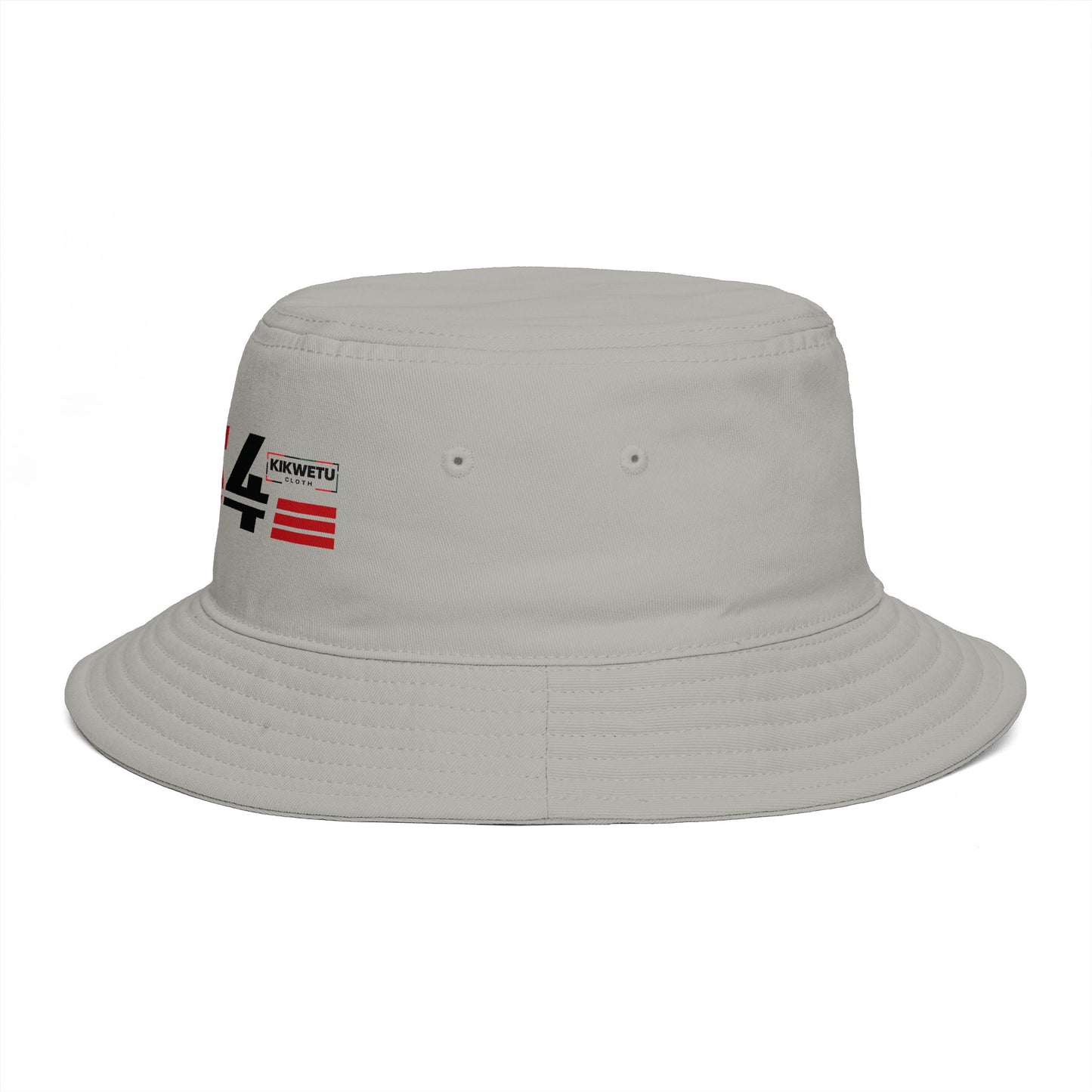 254 Retro Stripe Bucket Hat — Pan-African Colors Streetwear