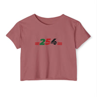 Women's 254 Crop Top — Kenyan Pride Festival Tee