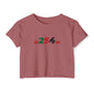 Women's 254 Crop Top — Kenyan Pride Festival Tee