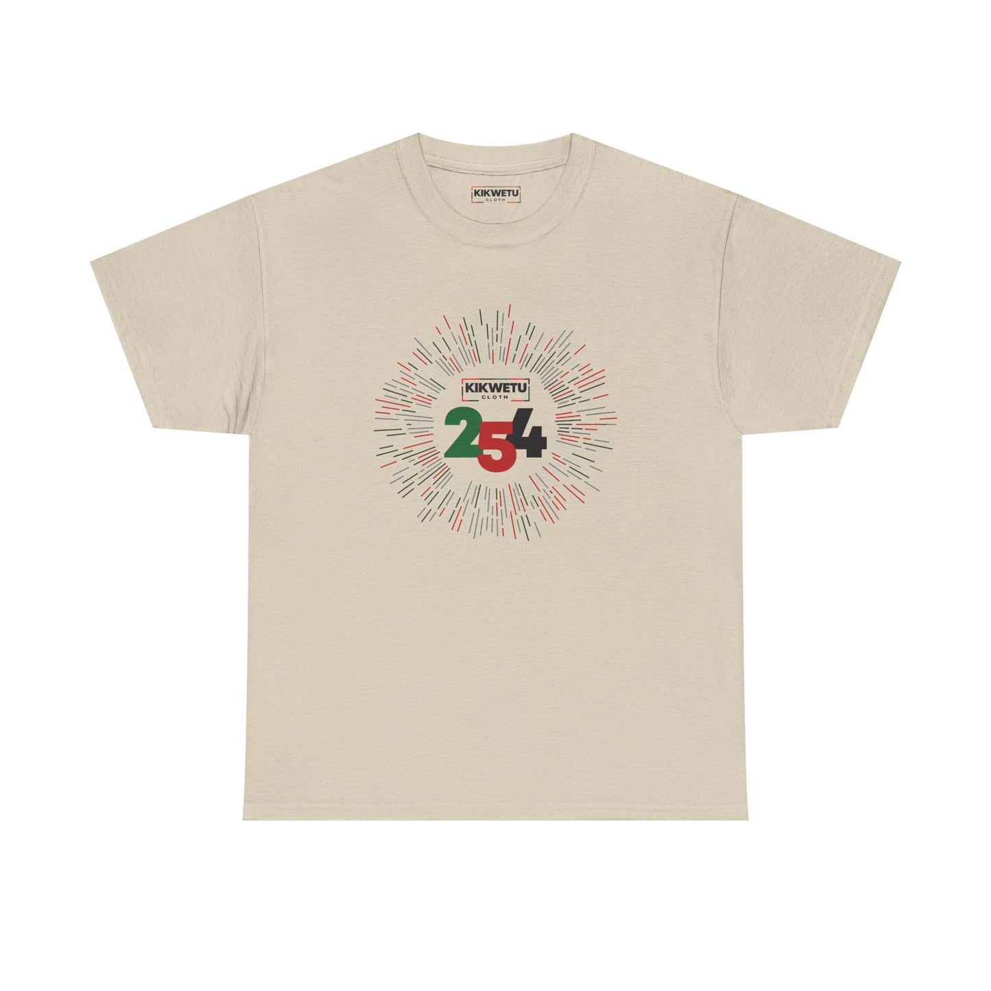 Kenya 254 Independence Day T‑Shirt — Kenyan Flag Number Graphic Tee