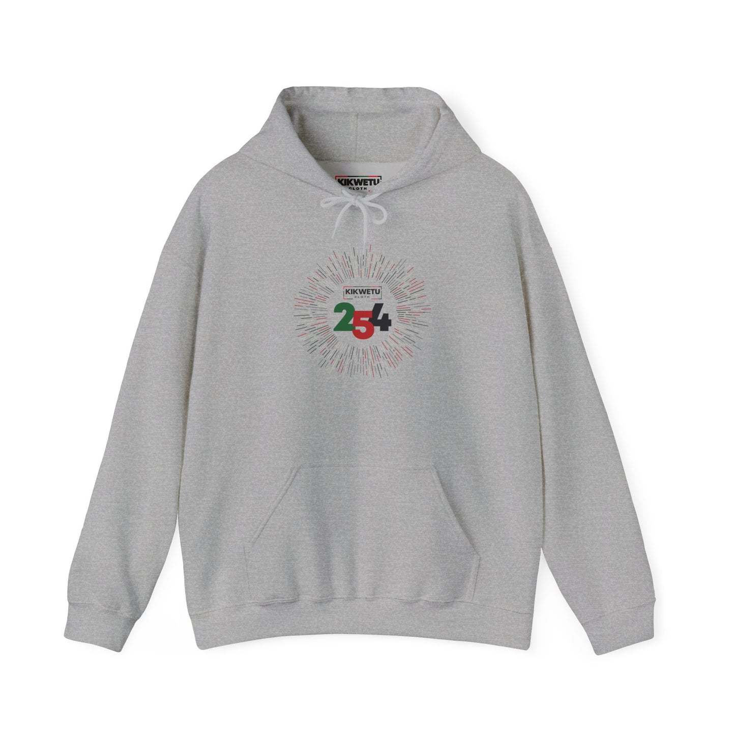 Hoodie — 254 Anniversary Logo Pullover (Kenya Colors)