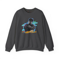 Crewneck Sweatshirt — Retro Hip-Hop Graphic "Legends Never Die"