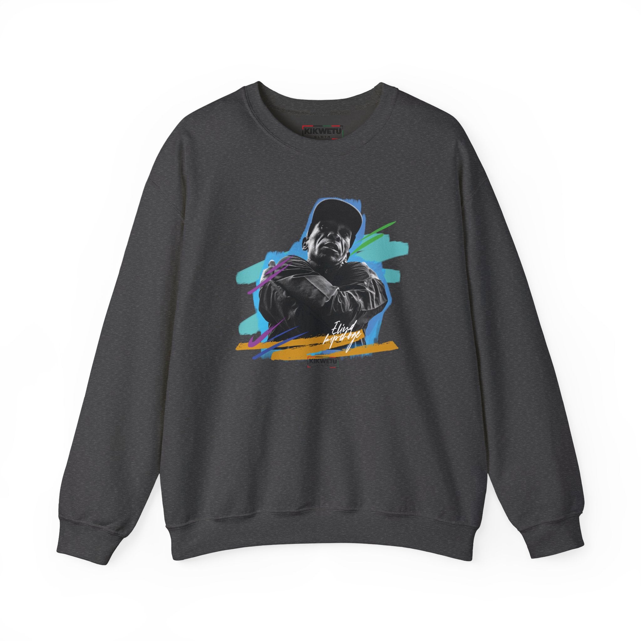 Crewneck Sweatshirt — Retro Hip-Hop Graphic "Legends Never Die"