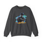 Crewneck Sweatshirt — Retro Hip-Hop Graphic "Legends Never Die"