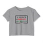 Nairobi Coordinates Crop Top — Women’s Festival Tee