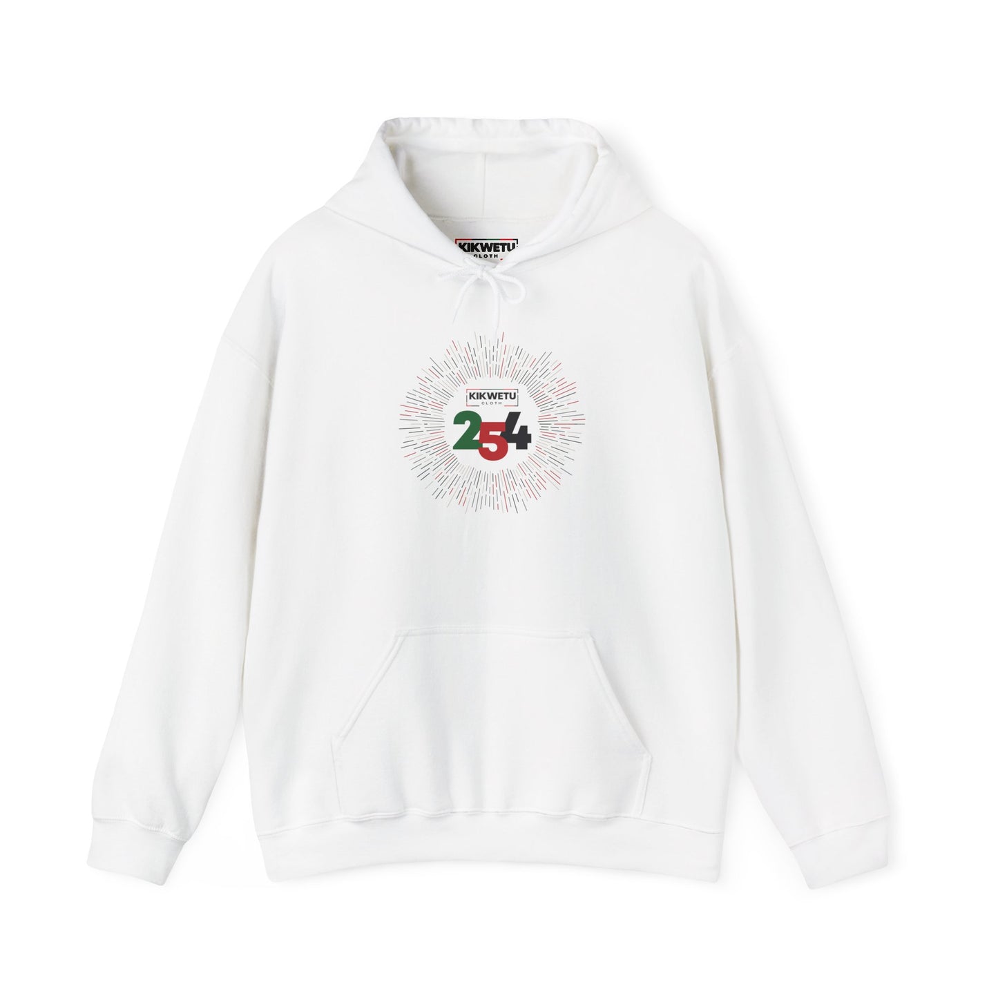 Hoodie — 254 Anniversary Logo Pullover (Kenya Colors)