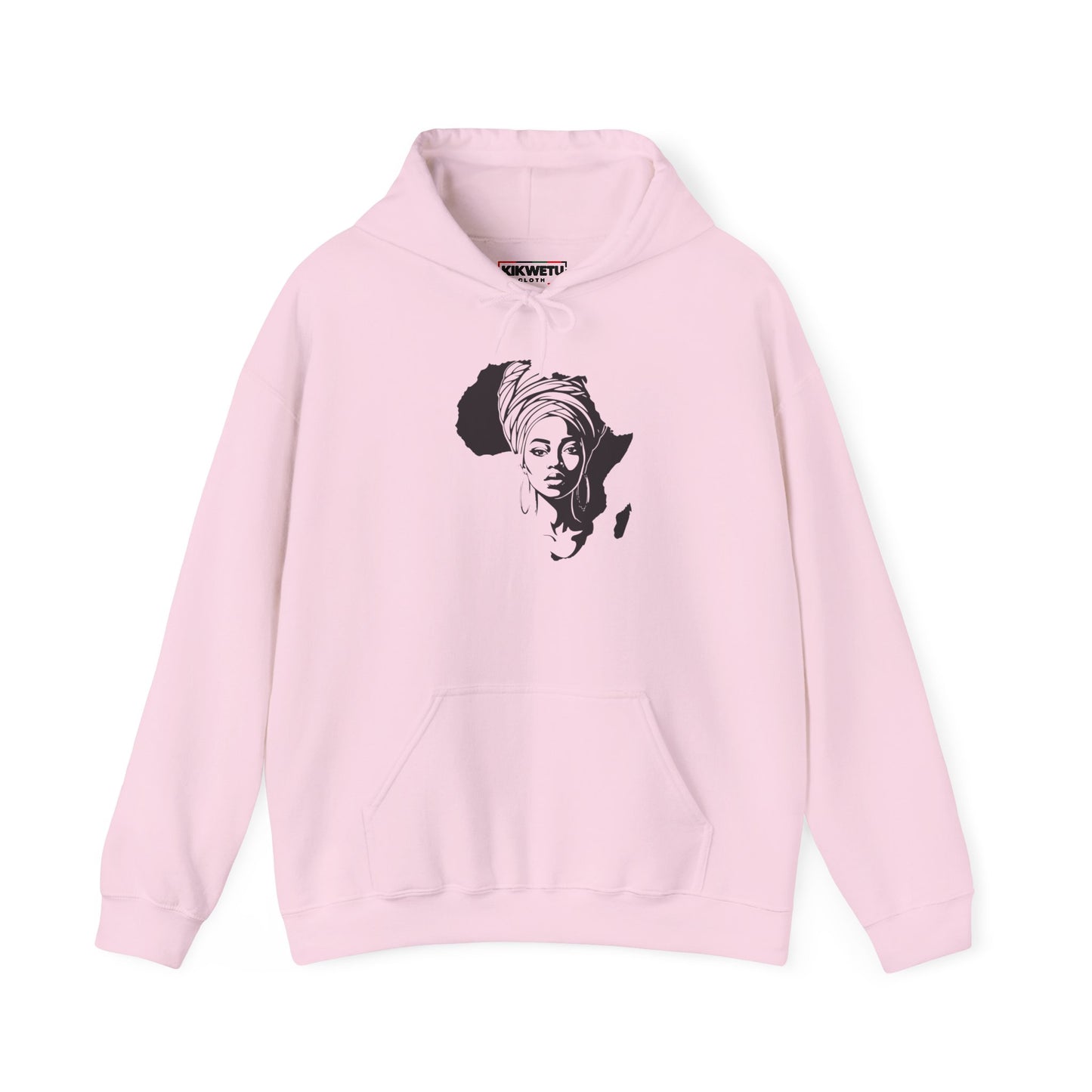 Africa embroidered unisex Heavy Blend™ Hooded Sweatshirt