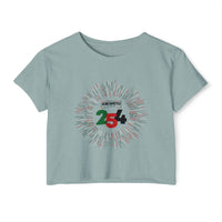Women's Crop Top — "KIKWETU 254" Kenyan Independence Festival Tee